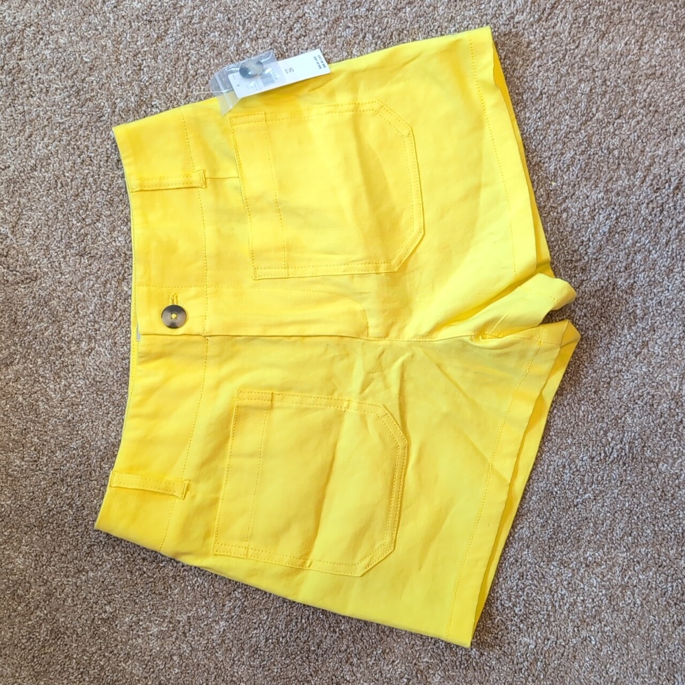 The Colette Linen Blend Shorts By Maeve - Picture 5 of 6